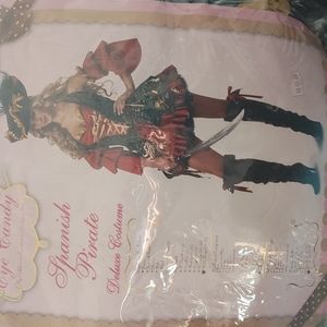 XXL SPANISH PIRATE COSTUME/COSPLAY
